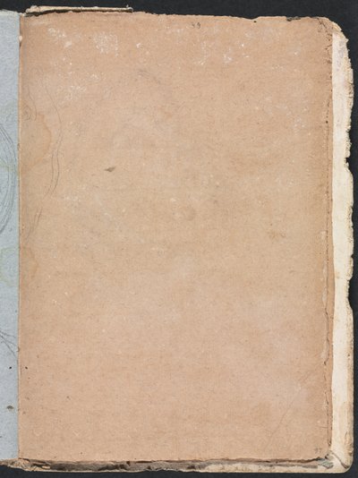 Verona Schetsboek: Onleesbare vorm pagina 97, 1760 door Francesco Lorenzi