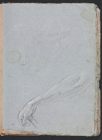 Verona Schetsboek: Rechterhand (pagina 7) door Francesco Lorenzi