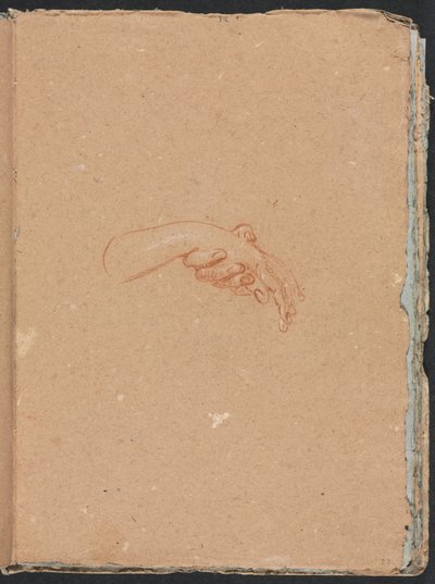 Verona Schetsboek: Studie van handen (pagina 23) door Francesco Lorenzi