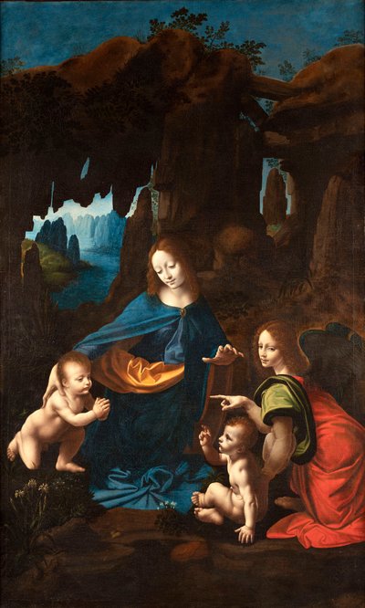 Vergine delle Rocce del Borghetto door Francesco Melzi