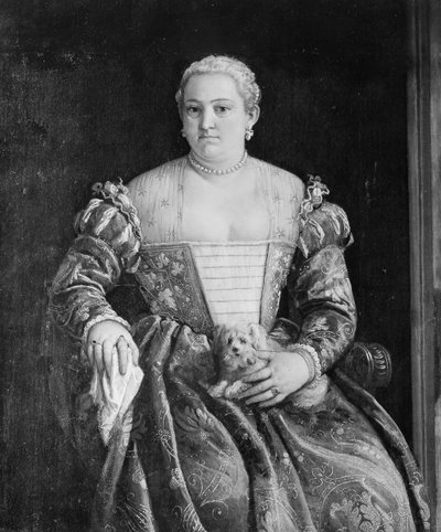Portret van een Vrouw door Francesco Montemezzano