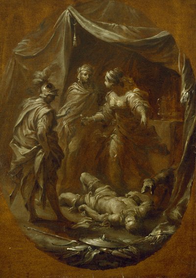 Jael en Sisera door Francesco Monti