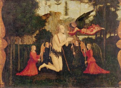 Communie van St. Onuphrius door Francesco Morone