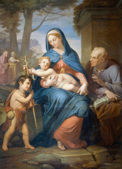 Heilige Familie door Francesco Nenci