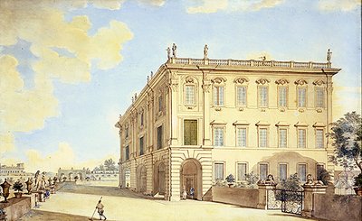 Uitzicht op Rome door Francesco Panini