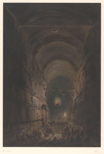 Grot van Pausillipo door Francesco Piranesi