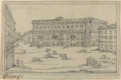 Palazzo della Consulta door Francesco Piranesi