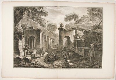 Veduta della Porta dell door Francesco Piranesi