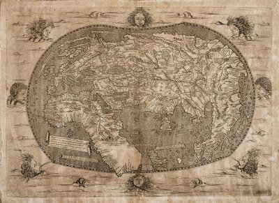 Planisfeer (Landau Finaly) door Francesco Rosselli