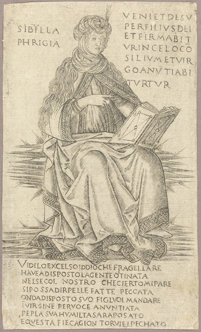 De Frygische Sibylle door Francesco Rosselli