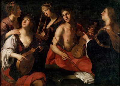 Concert, laat 16e of vroeg 17e eeuw door Francesco Rustici