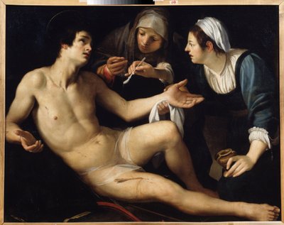 Sint Sebastiaan door Francesco Rustici