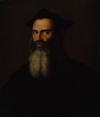 Portret van een prelaat (midden 16e eeuw) door Francesco Salviati