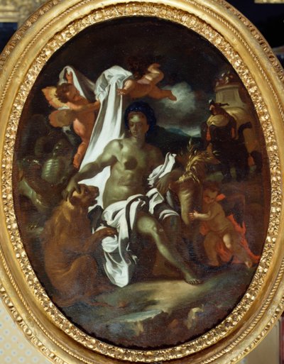 Allegorie van Afrika door Francesco Solimena