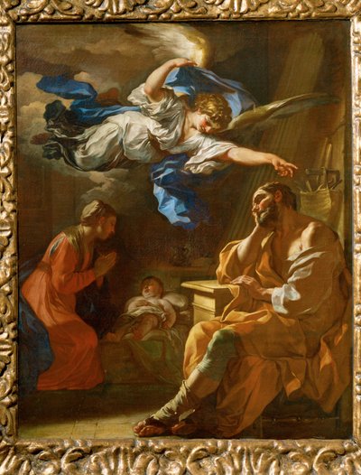Jozefs droom ... door Francesco Solimena