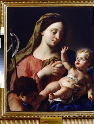 De Maagd en het Kind door Francesco Trevisani