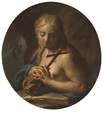 De boetvaardige Magdalena door Francesco Trevisani