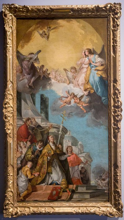 Paus Benedetto XI door Francesco Zugno