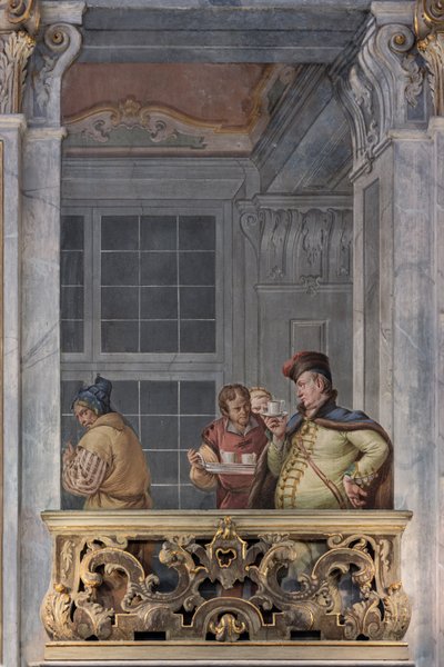 De Entreehal of Foyer door Francesco and Zugno Francesco Battaglioli