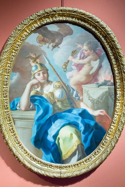 Allegorie van Barmhartigheid als Openbare Veiligheid door Francesco de Mura