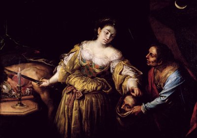 Judith onthoofdt Holofernes, c.1648-54 door Francesco del Cairo