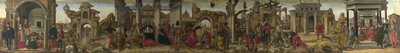 Scènes uit het leven van Sint Vincent Ferrer, ca. 1450-1475 door Francesco del Cossa,
