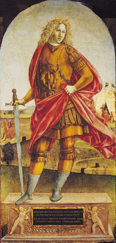 Publius Scipio Africanus (ca. 235-183 v.Chr.) door Francesco di Giorgio Martini