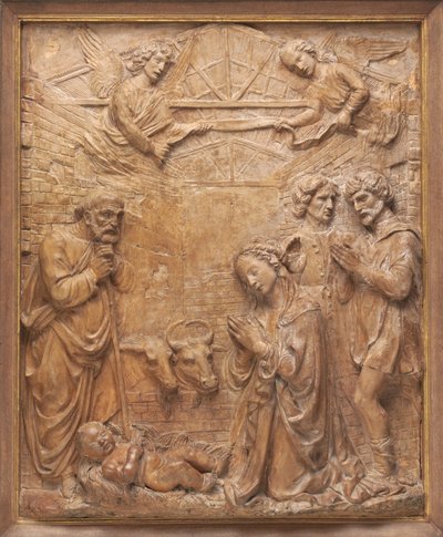 De aanbidding van de herders door Francesco di Simone Ferrucci