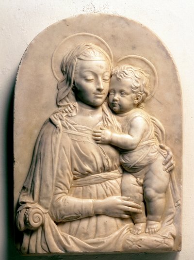 De Maagd met het Kind door Francesco di Simone da Fiesole Ferrucci