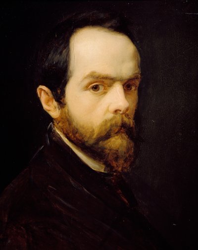 Zelfportret door Francesco or Eugene Pescatori