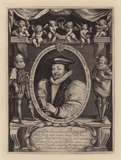 John Williams, bisschop van Lincoln, later aartsbisschop van York, ca. 1621 door Francis (after) Delaram