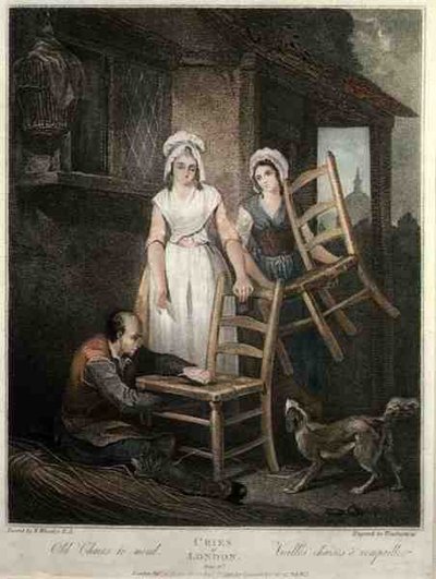 "Old Chairs to Mend", plaat 10 van 
