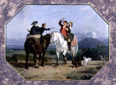 De terugkeer van de markt door Francis (after) Wheatley