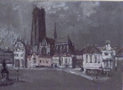 Mechelen door Francis Abel William Taylor Armstrong