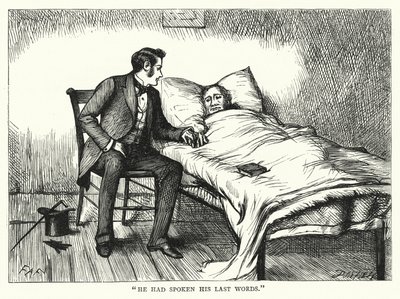 Illustratie voor Great Expectations door Charles Dickens door Francis Arthur Fraser