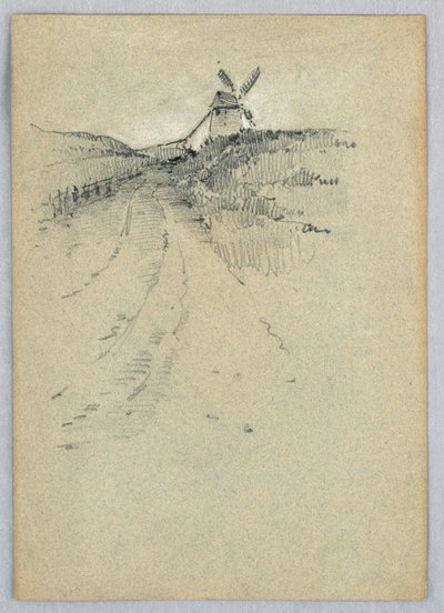 Een Windmolen door Francis Augustus Lathrop