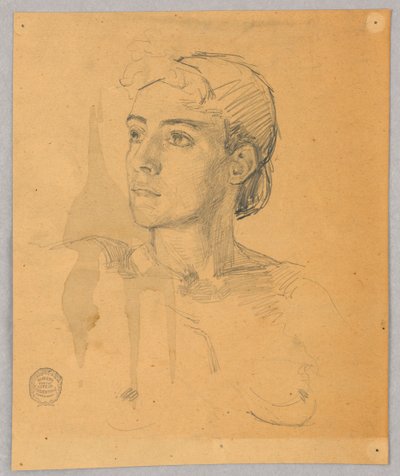 Borstbeeld van Vrouwelijke Naakt door Francis Augustus Lathrop