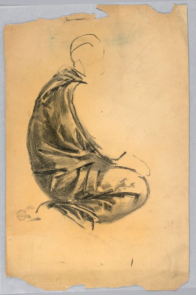 Draperiestudie door Francis Augustus Lathrop