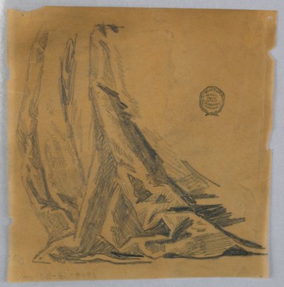 Draperiestudie door Francis Augustus Lathrop