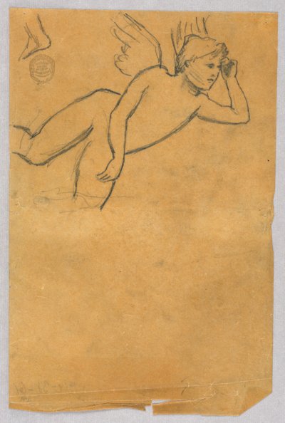 Schets voor Putto door Francis Augustus Lathrop