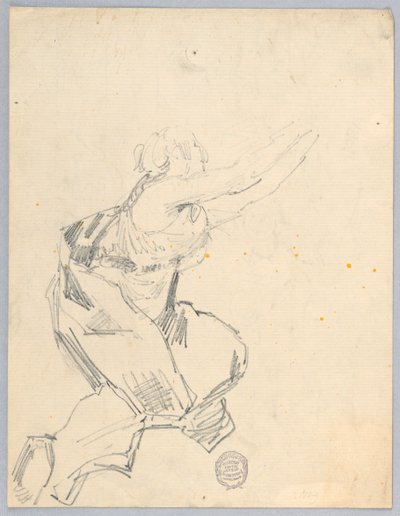 Schets van een vrouw door Francis Augustus Lathrop