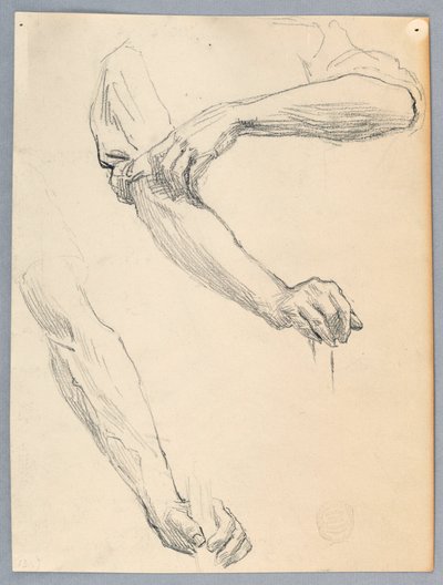 Studies van armen door Francis Augustus Lathrop