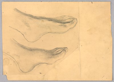 Studie voor "Diana en haar bedienden tussen de sterrenbeelden" door Francis Augustus Lathrop