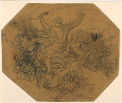 Studie voor "Zodiac" door Francis Augustus Lathrop