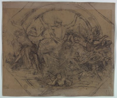 Studie voor "Zodiac" door Francis Augustus Lathrop