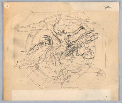 Studie voor "Zodiac" door Francis Augustus Lathrop