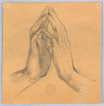 Studie van Handen door Francis Augustus Lathrop