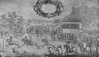 Een Race Voor Karel II, door Francis Barlow, ca. 1650-1680, 1911 door Francis Barlow