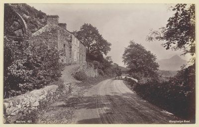 Aberglaslyn Weg door Francis Bedford