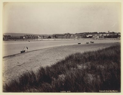 Exmouth vanaf de Warren door Francis Bedford